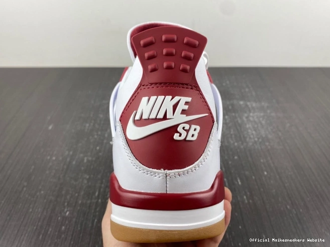 Official Maikesneakers Jordan Red SB Retro DR5415-160 Pine 4 0806